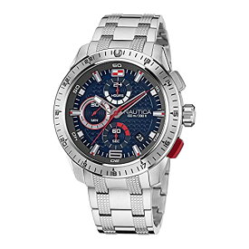 腕時計 ノーティカ メンズ Nautica Men's NAPNSF112 NST 101 Grey/Blue/SST Bracelet Watch腕時計 ノーティカ メンズ