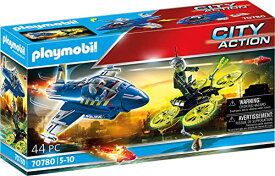 プレイモービル ブロック 組み立て 知育玩具 ドイツ Playmobil Police Jet with Droneプレイモービル ブロック 組み立て 知育玩具 ドイツ