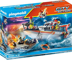プレイモービル ブロック 組み立て 知育玩具 ドイツ Playmobil Fire Rescue with Personal Watercraftプレイモービル ブロック 組み立て 知育玩具 ドイツ