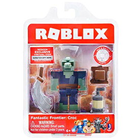 ロブロックス Roblox フィギュア 人形 アメリカ直輸入 Roblox Fantastic Frontier: Croc Single Figure Core Pack with Exclusive Virtual Item Codeロブロックス Roblox フィギュア 人形 アメリカ直輸入