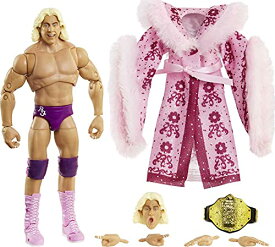 WWE フィギュア アメリカ直輸入 人形 プロレス WWE MATTEL Ultimate Edition Ric Flair Action Figure, 6-in / 15.24-cm, with Interchangeable Heads, Swappable Hands & Entrance Robe for Ages 8 Years Old & UpWWE フィギュア アメリカ直輸入 人形 プロレス