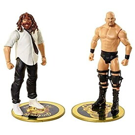 WWE フィギュア アメリカ直輸入 人形 プロレス ?WWE MATTEL Stone Cold Steve Austin vs Mankind Championship Showdown 2 Pack 6 in Action Figures High Flyers Battle Pack for Ages 6 Years Old and Up?WWE フィギュア アメリカ直輸入 人形 プロレス