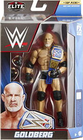 WWE フィギュア アメリカ直輸入 人形 プロレス WWE Goldberg Top Picks Elite Collection Action Figure with Universal Championship, 6-inch Posable Collectible Gift for WWE Fans Ages 8 Years Old & Up?WWE フィギュア アメリカ直輸入 人形 プロレス