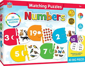 ジグソーパズル 海外製 アメリカ MasterPieces Kids Games - Educational Numbers Matching Puzzle - Game for Kids and Family - Laugh and Learnジグソーパズル 海外製 アメリカ