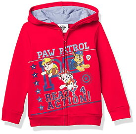 パウパトロール アメリカ直輸入 子供服 キッズ ファッション Paw Patrol Boys' Graphic Zip-up Hoodie Redパウパトロール アメリカ直輸入 子供服 キッズ ファッション