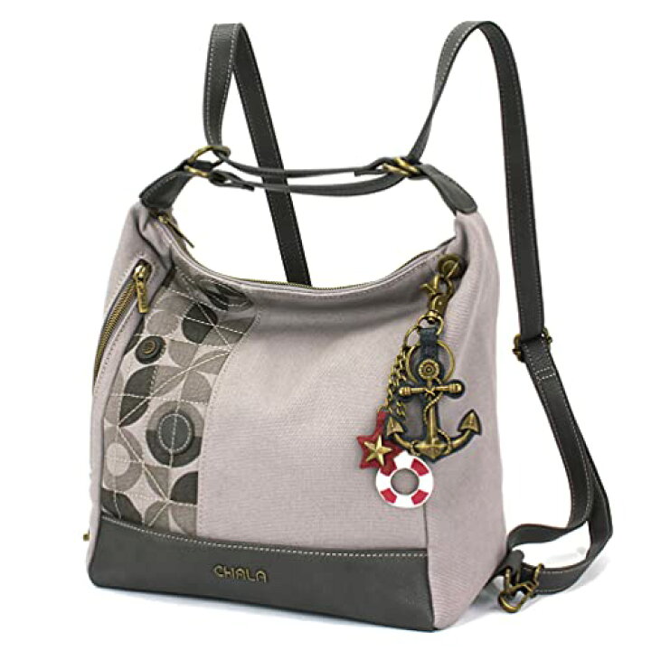 楽天市場】chala バッグ パッチ カバン かわいい CHALA Retro Convertible Purse - Metal Anchor - Graychala バッグ パッチ カバン かわいい : angelica