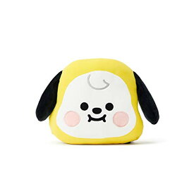 BT21 BTS 防弾少年団 グッズ 人形 BT21 Official Merchandise by Line Friends - Chimmy Character Baby Face Flat CushionBT21 BTS 防弾少年団 グッズ 人形