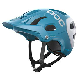 ヘルメット 自転車 サイクリング 輸入 クロスバイク POC, Tectal Race Spin, Helmet for Mountain Biking, X-Small/Small, Basalt Blue/Hydrogen White Matteヘルメット 自転車 サイクリング 輸入 クロスバイク