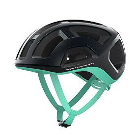 ヘルメット 自転車 サイクリング 輸入 クロスバイク Poc Ventral Lite Helmet Uranium Black/Fluorite Green Matte, Mヘルメット 自転車 サイクリング 輸入 クロスバイク