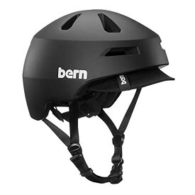ヘルメット 自転車 サイクリング 輸入 クロスバイク Bern Brentwood 2.0 Cycling Helmet, Matte Black w/Visor - Largeヘルメット 自転車 サイクリング 輸入 クロスバイク