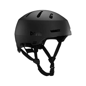 ヘルメット 自転車 サイクリング 輸入 クロスバイク Bern Macon 2.0 Adult Bike Helmet, Dial-Adjusted fit, All-Season, Matte Black, Size Mヘルメット 自転車 サイクリング 輸入 クロスバイク