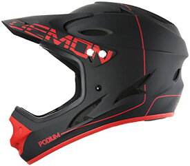 ヘルメット 自転車 サイクリング 輸入 クロスバイク Demon United Podium Full Face Helmet black/Red Medヘルメット 自転車 サイクリング 輸入 クロスバイク