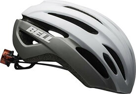 ヘルメット 自転車 サイクリング 輸入 クロスバイク BELL Avenue LED Adult Road Bike Helmet - Matte/Gloss White/Gray (Discontinued), Universal Adult (53-60 cm)ヘルメット 自転車 サイクリング 輸入 クロスバイク
