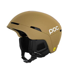 ヘルメット 自転車 サイクリング 輸入 クロスバイク POC, Obex MIPS, Ski and Snowboard Helmet for All-Mountain Riding, Aragonite Brown Matt, XSSヘルメット 自転車 サイクリング 輸入 クロスバイク