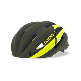 ヘルメット 自転車 サイクリング 輸入 クロスバイク Giro Synthe MIPS Adult Road Cycling Helmet - Small (51-55 cm), Matte Olive/Citron (2019)ヘルメット 自転車 サイクリング 輸入 クロスバイク