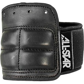 グローブ キャッチャーミット オールスター 野球 ベースボール 9049 All-Star Pro Lace on Wrist Guard W/Strap - Small, 3.5" - Adult Baseball Mitt Accessoryグローブ キャッチャーミット オールスター 野球 ベースボール 9049