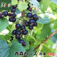【カシスファーム　青森県産冷凍カシス（1Kg）】送料込み・産地直送 青森 ■冷凍発送