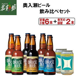 【A-WORLD 奥入瀬ビール 飲み比べ8本セット】送料込み・産地直送 青森