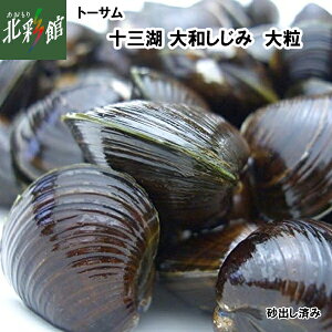 【トーサム 十三湖産冷凍しじみ(大粒)1.5kg】送料込み・産地直送 青森【ギフト】