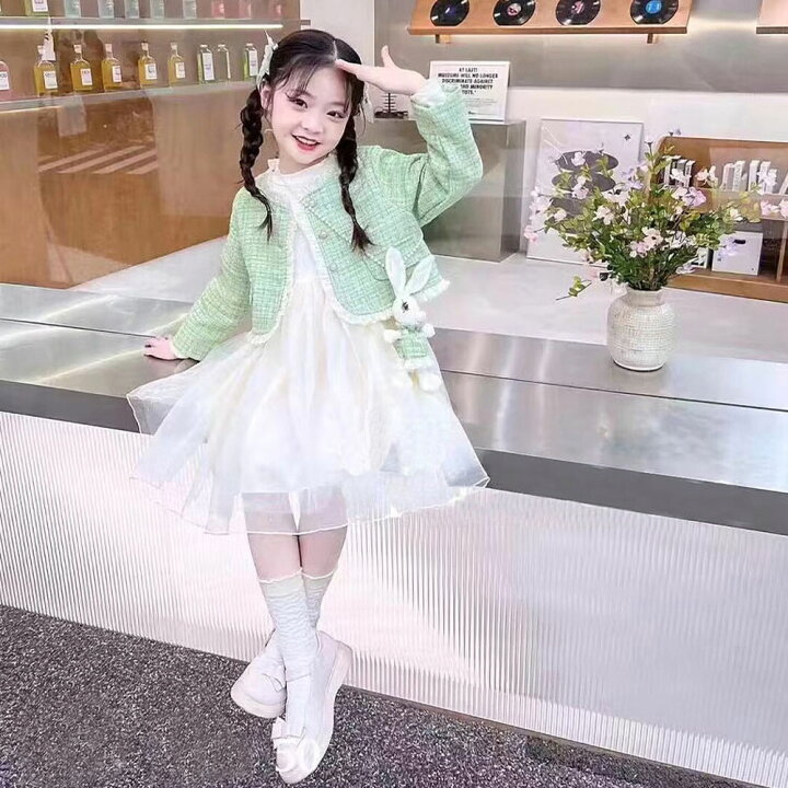楽天市場】ドレス ワンピース 子供 女の子 ジャケット スーツ 