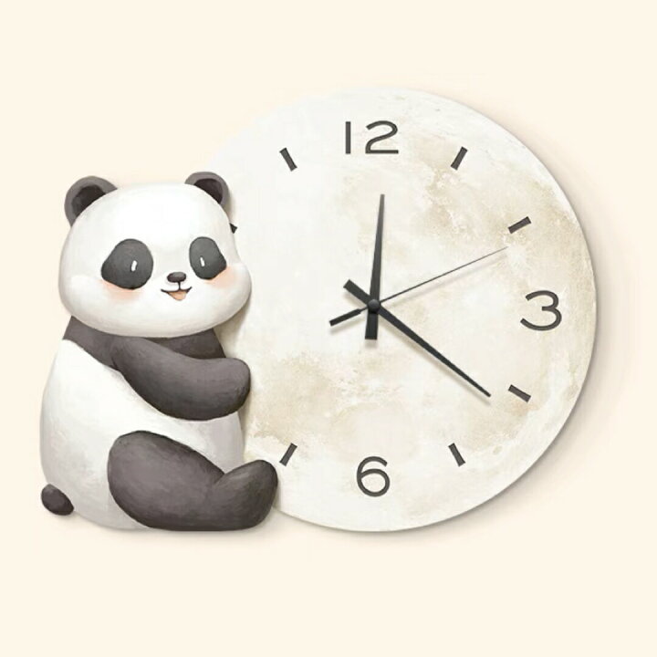 楽天市場】掛け時計 部屋飾り 壁掛け時計 可愛い パンダ ぱんだ : SSG SHOP 