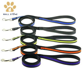 ペットリーシュ 120cm 3サイズ リード 犬用 犬 いぬ 犬リード 小型犬 中型犬 丈夫 散歩 犬用品 反射素材 ロープ 軽量 散歩 お出かけ シンプル かっこいい 丈夫で耐久性 360 ° 回転可能なメタルバックル 6色【送料無料】