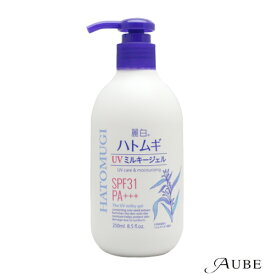 熊野油脂 麗白 ハトムギ UVミルキージェル 250ml【宅急便対応】【ドラッグストア】