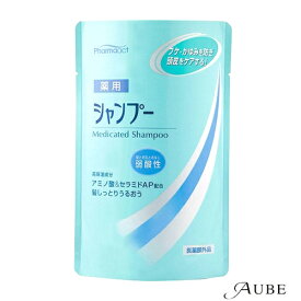 熊野油脂 ファーマアクト 弱酸性薬用 シャンプー 400ml 詰め替え【ドラッグストア】【追跡可能メール便対応2個まで】【ゆうパケット対応】