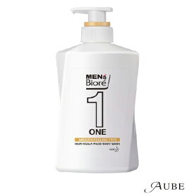 花王 メンズビオレ ONE オールインワン 髪肌なめらかタイプ 本体480ml 【ドラッグストア対応】【宅急便コンパクト対応】