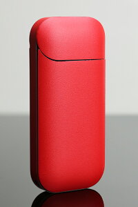 アイコス シール iQOS ベーシックレザー TA8370 レッド 赤 (iqos 2.4 Plus 対応) スキンシール デコシール フルセット