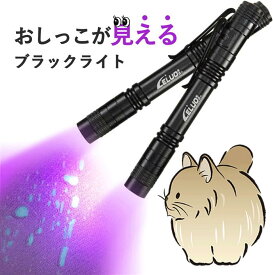 ブラックライト ペン 小型 ペット 強力 菌 指紋 ペット 猫 犬 おしっこ お粗々 しつけ ペンライト