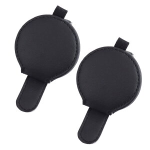 2個セット サンバイザー サングラスホルダー 車内 カーアクセサリー フック 車 磁石 シンプル サングラス ホルダー マグネット 収納 メガネ クリップ ワンタッチ