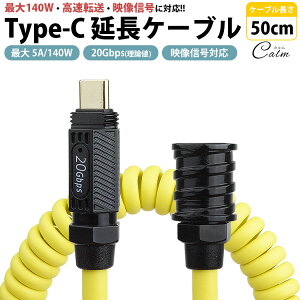 Type-C P[u 50cm XvOP[u IX X PD ő 5A 140W USB 20Gbps fMΉ USB C ^CvC
