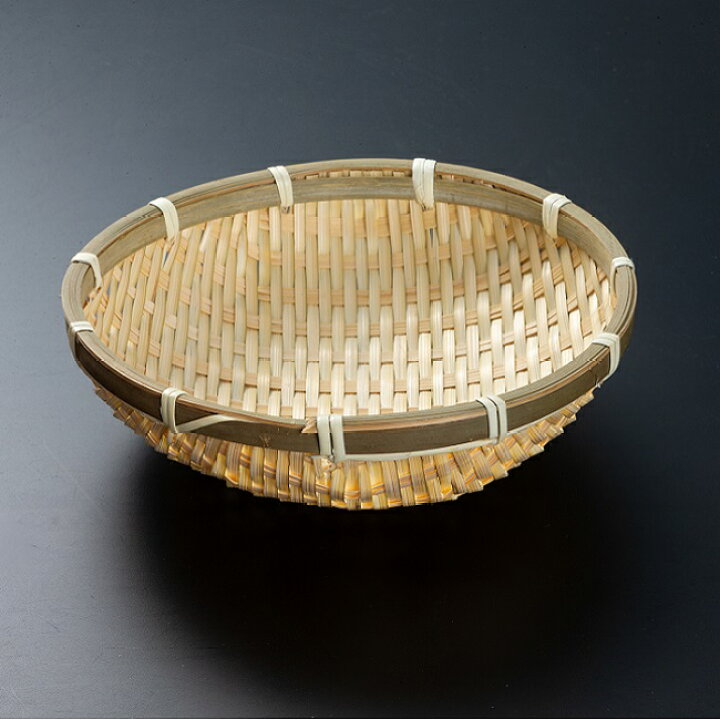 楽天市場】新椀 14cm ざる 竹製 盛り付け皿 演出小物 キッチングッズ 