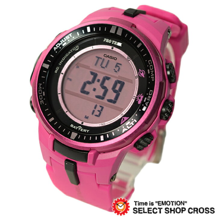 楽天市場】CASIO カシオ PRO TREK プロトレック メンズ 腕時計 電波 