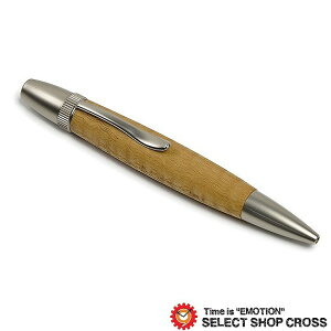 匠のボールペン 高級天然木 栗（くり） 日本製 パトリオットペン 回転式 ハンドメイド SP15206