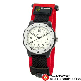 カクタス CACTUS キッズ 腕時計 蓄光ダイヤル 10気圧防水 簡易コンパス付 ボーイズ CAC-65-M07