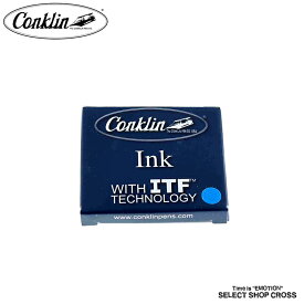 コンクリン CONKLIN カートリッジインク 消耗品 ブルー 青 1410242 正規品 ゆうパケット対応
