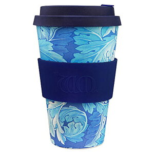 ecoffee cup エコーヒーカップ WILLIAM MORRIS ウィリアムモリス タンブラー 400ml 600507 Acanthus ブルー マイカップ ギフト プレゼント ナチュラル
