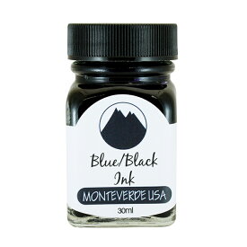 モンテベルデ MONTEVERDE ミニボトルインク 30ml G309BB ブルーブラック 1919813 インクボトル 筆記具 筆記用具 付属品 消耗品 備品