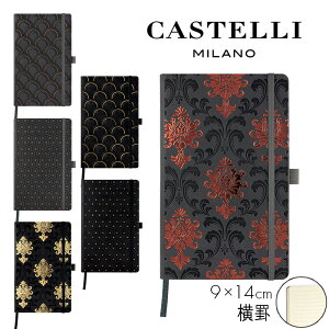 y㗝XKiz JXe~m CASTELLI MILANO m[g |PbgTCY 9×14cm Rbp[S[h 7mm/r  v[g 蒠  䂤pPbgΉ