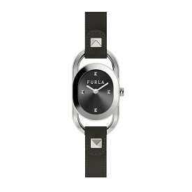 フルラ FURLA 国内正規代理店品 STUDS INDEX レディース 腕時計 スタッズ インデックス 24mm ブラック ブラックレザー ブランド 女性 プレゼント WW00008001L1
