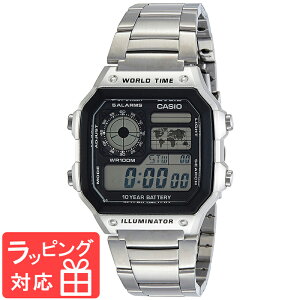CASIO JVI STANDARD X^_[h Y rv AE-1200WHD-1A Vo[