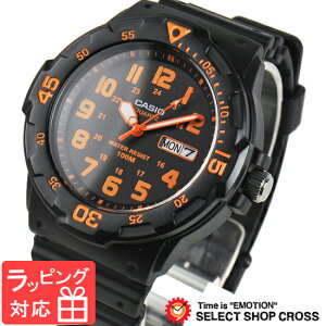 �J�V�I CASIO �����Y �r���v �A�i���O �f�C�f�C�g �X�^���_�[�h MRW-200H-4B �u���b�N/�I�����W �C�O���f��