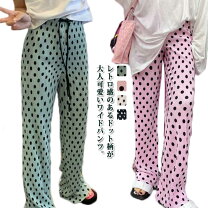 楽天市場】プリーツドットパンツの通販