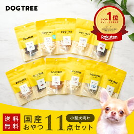 【公式】ドッグツリー 小型犬向け 11ワクワクお試しセット 送料無料 | 国産 おやつ お試し 犬用誕生日プレゼント 犬用ギフト 誕生日プレゼント ギフト 高級 犬 犬のおやつ 犬おやつ 犬用おやつ DOGTREE