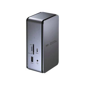 �T�����T�v���C USB Type-C�h�b�L���O�X�e�[�V����(HDMI×2��ʏo�͑Ή�) USB-CVDK12