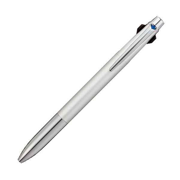 (まとめ）三菱鉛筆 ジェットストリーム プライム3色ボールペン 0.7mm （軸色：シルバー） SXE3300007.26 1本【×5セット】：Shop E-ASU