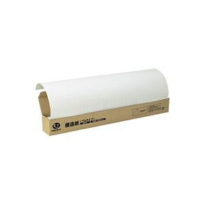 (まとめ)ジョインテックス 方眼模造紙プルタイプ50枚白 P152J-W【×2セット】