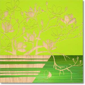 ���[�p���[ �E�b�h�X�J���v�`���[�A�[�g 60×60cm �u�}�O�m���A with �x�[�X�vGR+NP